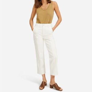 NWOT Utility Straight-Leg Pant in Bone